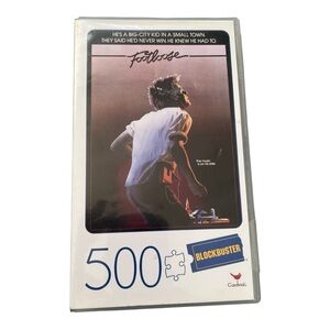 NWT Blockbuster movie poster of Footloose 500 piece puzzle